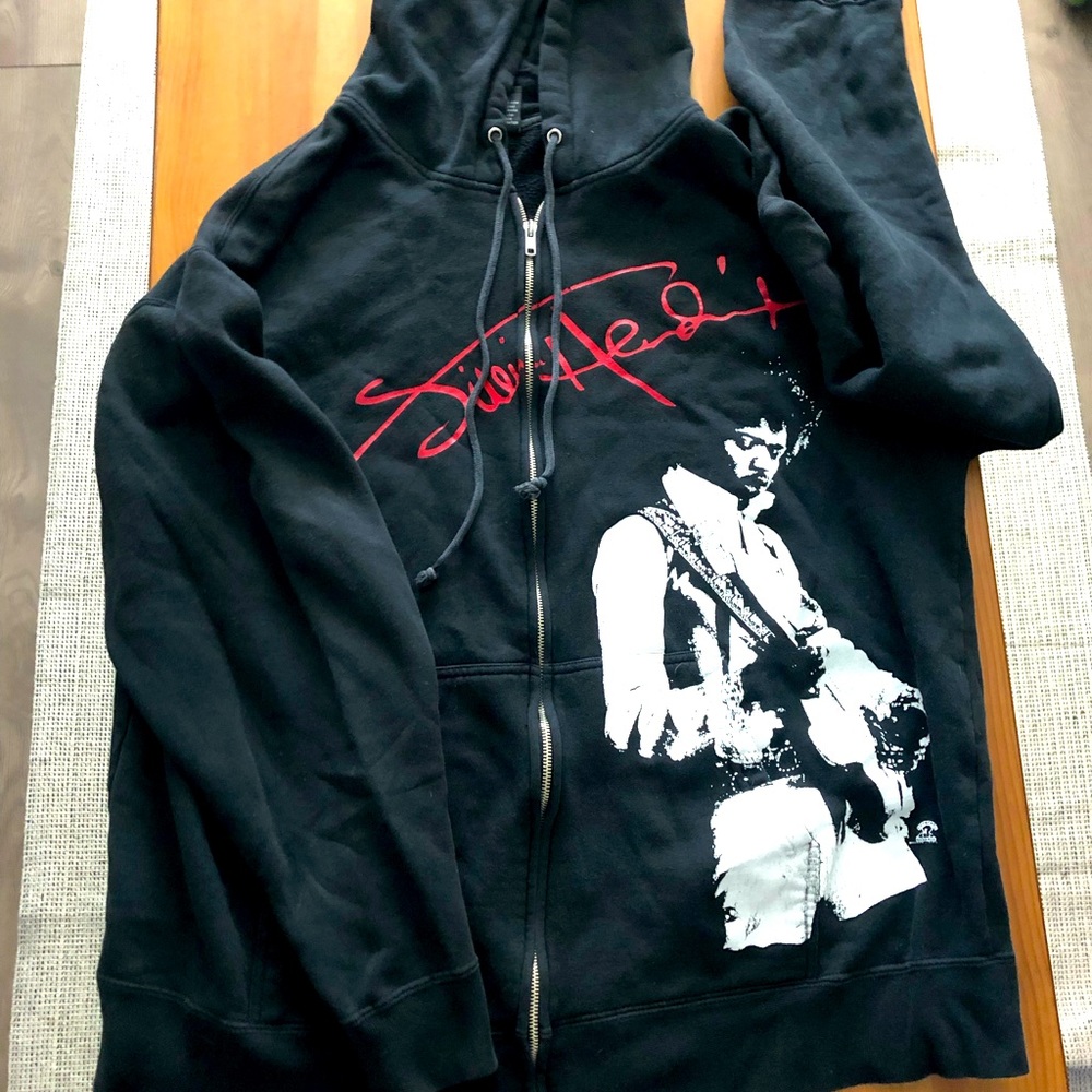 Jimi Hendrix Zipper Hoodie